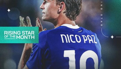 2场比赛1球1助，尼科-帕斯当选意甲8月最佳U23球员